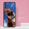 Смешной чехол с животным-лошадью для Samsung Galaxy S23 Ultra S20 FE S21 FE Note 10 20 S8 S9 S10 Plus S22 Ultra