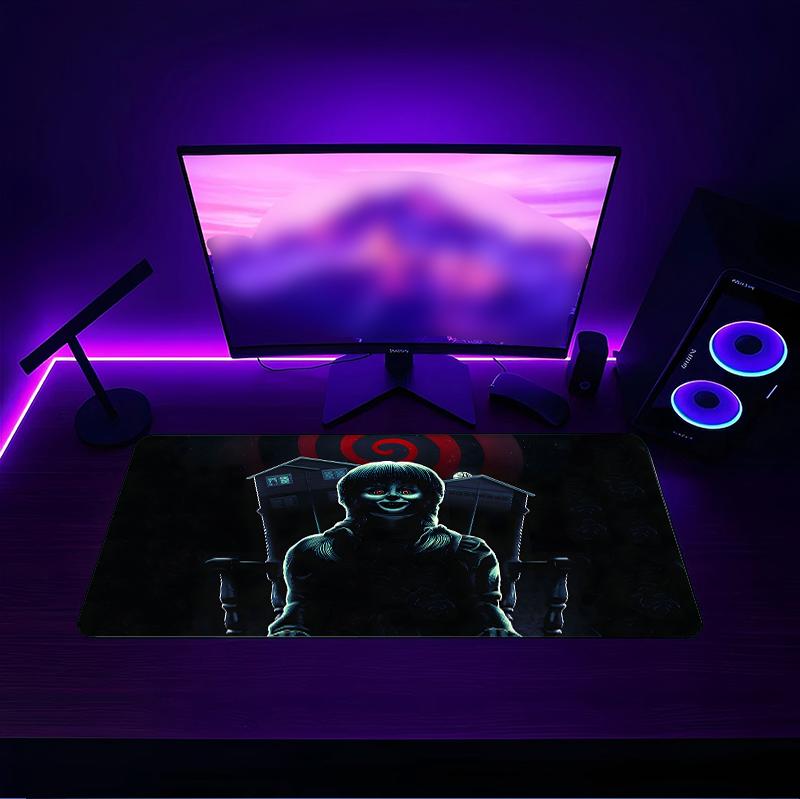 Annabelle Mouse pad with a non slip rubber base suitable for home offices and an ideal gift for gamers