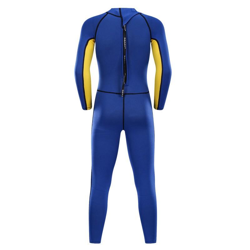 Kids 2mm Neoprene Wetsuit Long Sleeve Snorkeling Suit Boys Girls Swimming Diving Water Sports