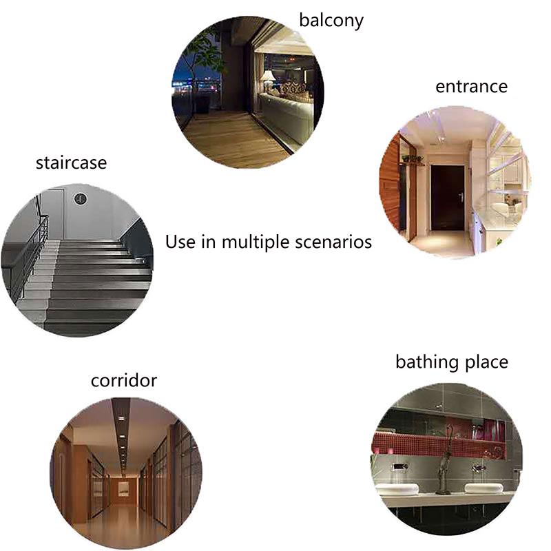 Лампа для лестницы, прихожей, коридора, 3 Вт, 5 Вт, 10 Вт, 15 Вт, 20 Вт E27, 220 В, светодиодная лампа для звука человеческого тела, датчик движения, белая лампочка