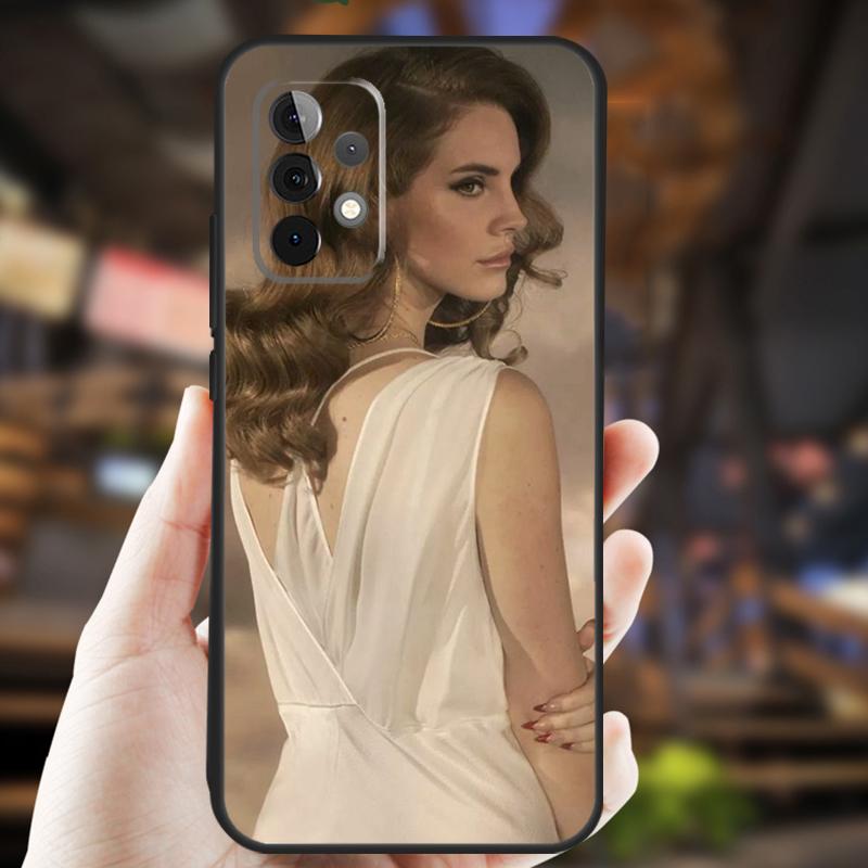 Чехол для телефона Samsung Galaxy A26 A54 A14 A36 A16 A33 A56 A15 A55 A53 A35 A22 A32 A52 A34 A05 A06 с изображением певицы Ланы Дель Рей