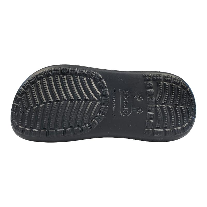 Crocs Crush Clog Ночная бабочка Мечта МАЙ Сделано полностью Цветочные туфли с отверстиями Унисекс Одинаковые черные и фиолетовые
