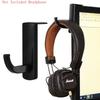 New Household Convenience Monitor Holder Plastic Stand Headphone Hook Earphone Accessories
