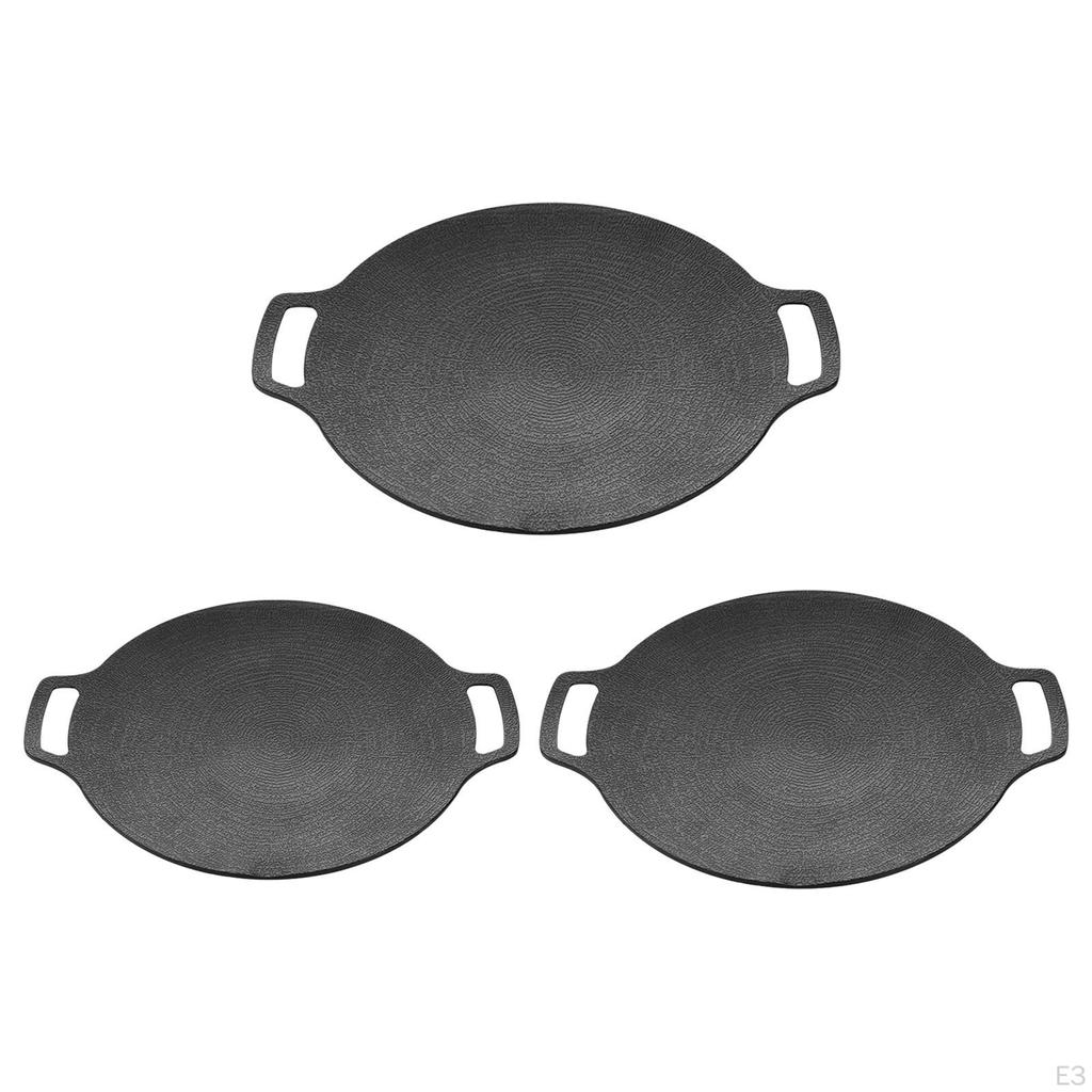 Формы для выпечки, легкая железная сковорода в корейском стиле для приготовления блинов, пиццы, вечеринок