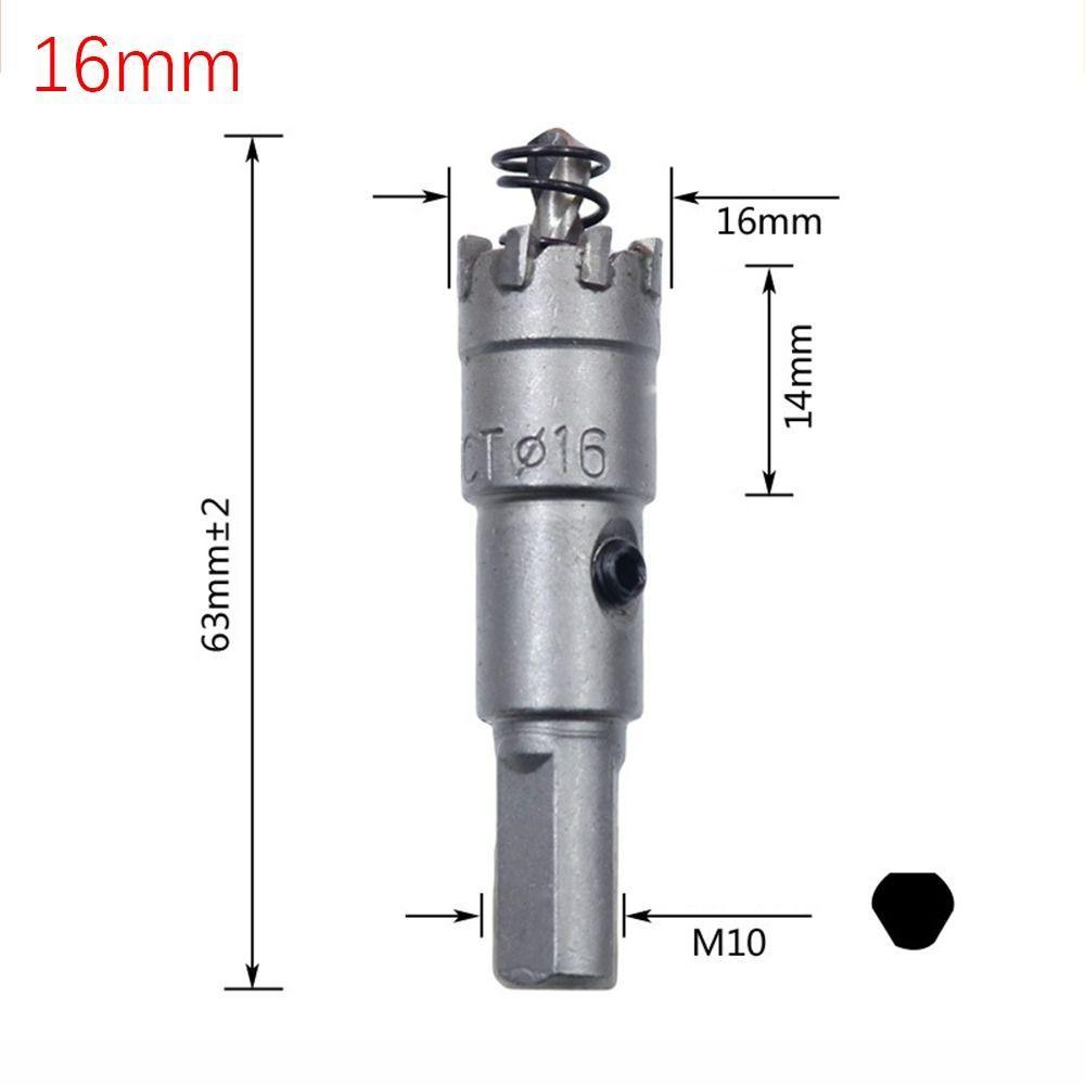 Hard Alloy Drill Bit Silver Hole Opener High-quality TCT Hole Saw Aluminum Alloy