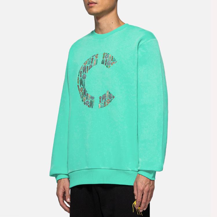 CLOT Sweatshirts Unisex Crew Neck Moderate Regular CTSS21WT3002