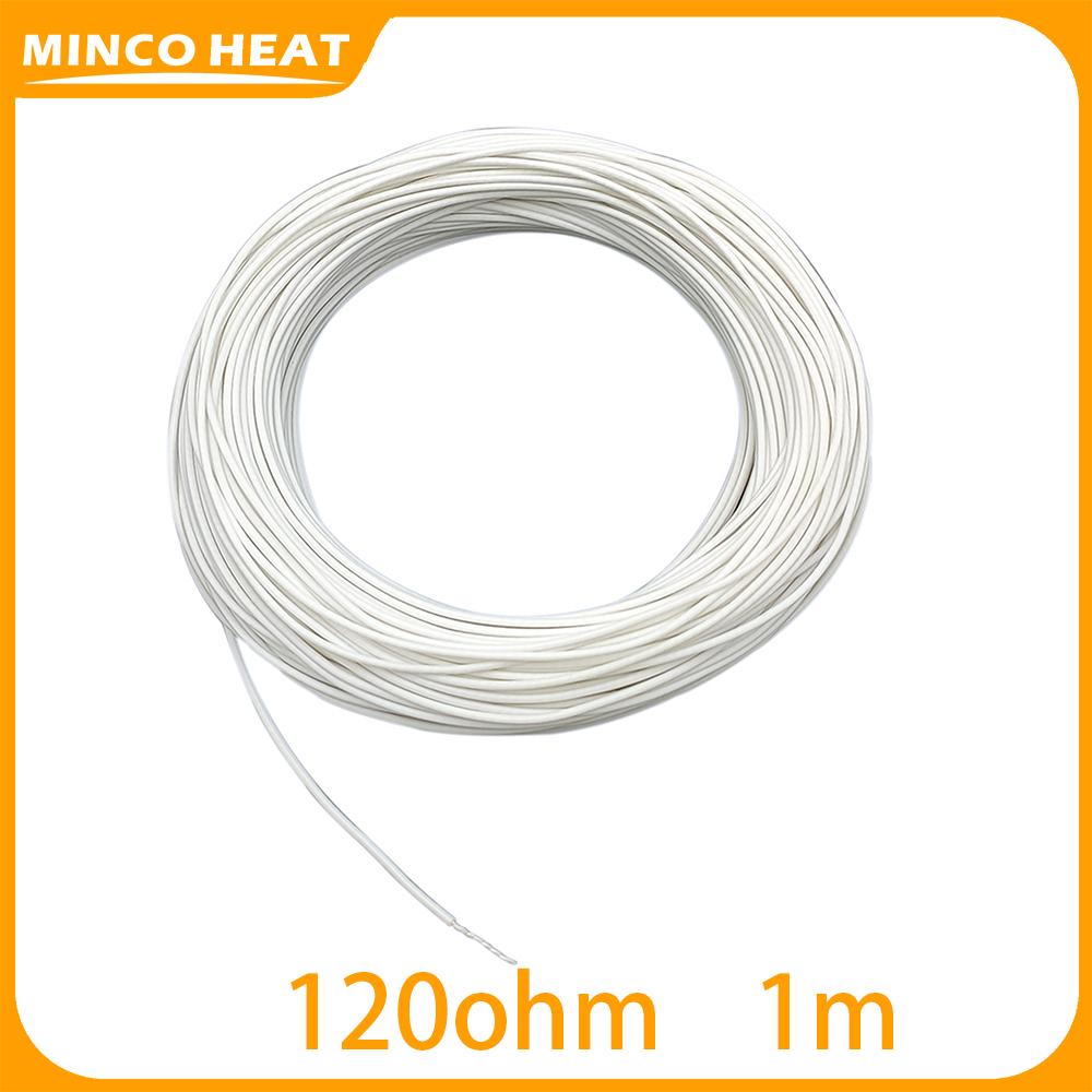 Minco Heat 5V 12V 24V 36V 48V Silicone Rubber Warm Wire Upgraded Heating Cables for Local Handmake Car Seat Blanket Heating
