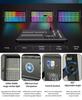 200W LED RGBW 4 in 1 48 Zone Strobe Light White 8000K DMX Super Bright Dj Wall Washer Bar Strobe Light Stage Lighting Effect