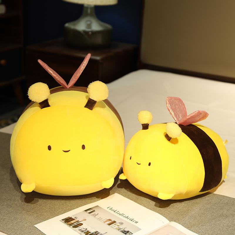 Super Soft Plush Bee Toy Kawaii Plush Animals Bee Dolls Stuffed Toys For Children Christmas Gift For Kids