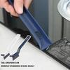 3 in1 Long Handled Gap Brush Hard Bristled Corner Brush Effective Cleaning Brush  Window Grooves
