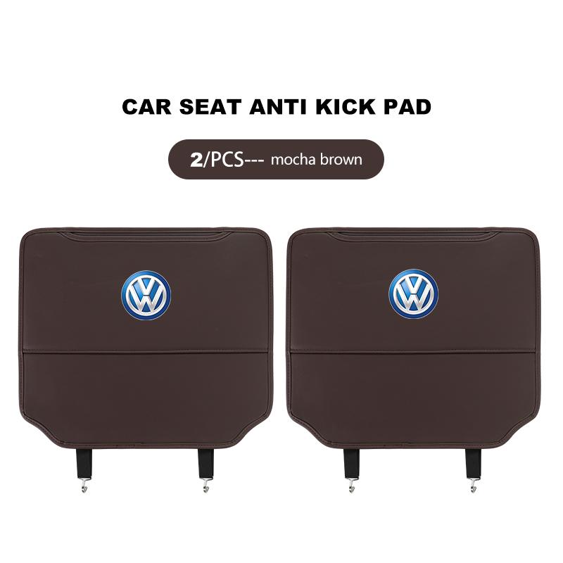 OPQ1 Car Seat Back Protector Anti Pad Anti kick pad Accessorie For Volkswagen VW Passat Golf 4 5 6 Tiguan Polo Scirocco Jetta CC