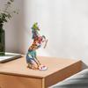 Colorful Horse Statue Tabletop Ornament Animal Sculpture Desk Collection for Bookshelves