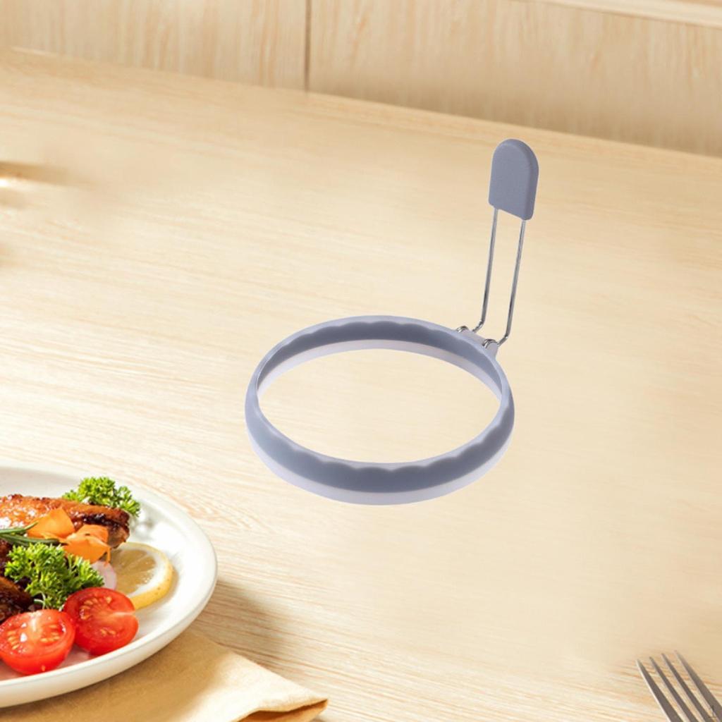 Egg Frying Ring Maker Leakproof Griddle Cooking Shaper, Round Cooker for Burger,