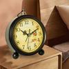 Супер Тихий Батарейный Будильник Настенный Винтажный Настольный Часы Время для Спальни