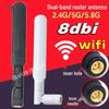 Двухдиапазонная беспроводная сетевая карта WiFi6 с всенаправленной SMA-антенной 10 дБи