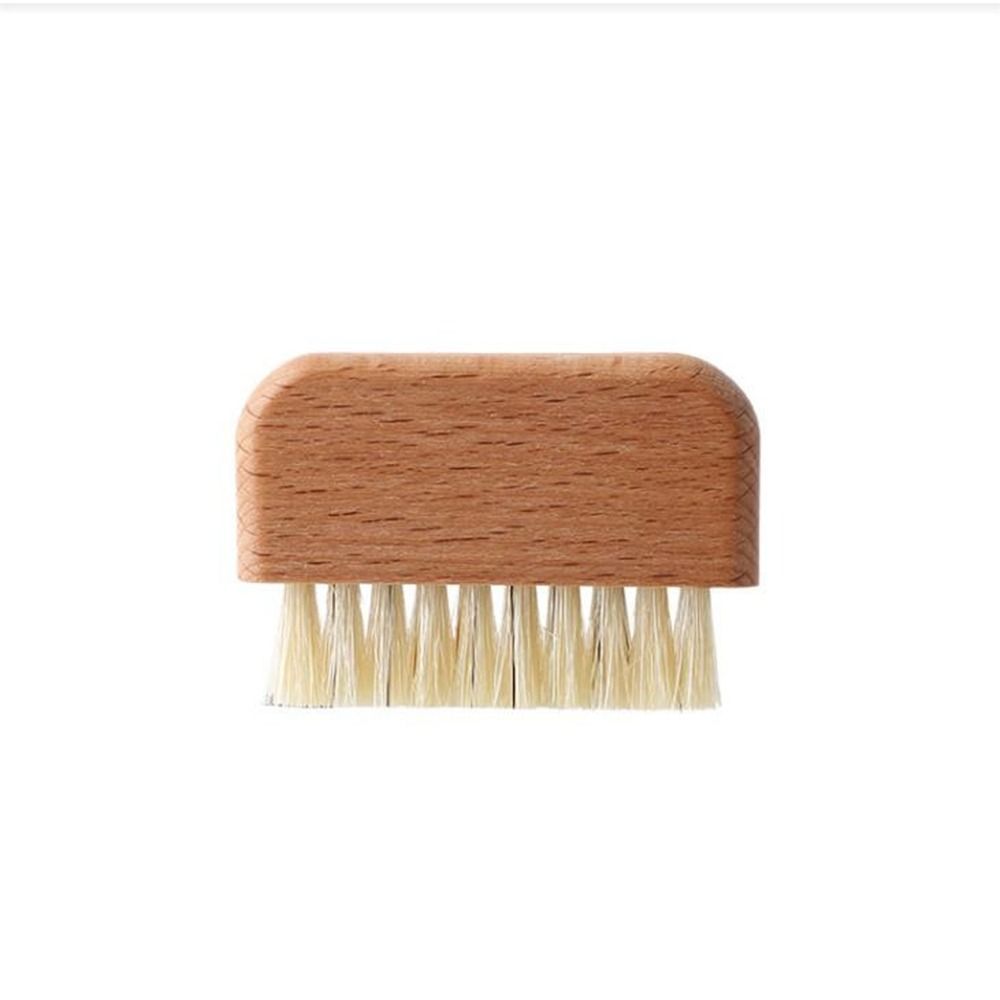 Wood Mini Nail Dust Brush Mini Small Brushes New Nail Cleaning Brushes for Nail Cleaning Tools