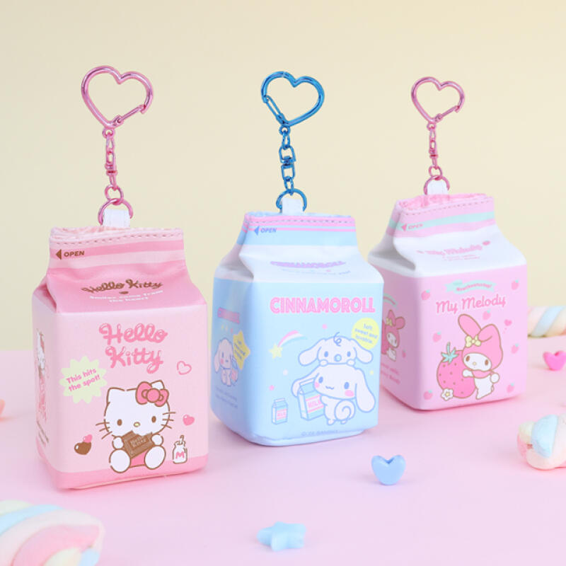 Sanrio Магнитный брелок-кошелек для пакета молока