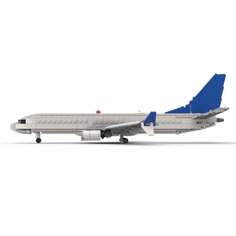 Jia Zhuan MOC32416 Строительные блоки Boeing 737 Max - Игрушка из мелких деталей