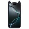 Силиконовый чехол для iPhone 16 Pro Max 3D Усы Кот Защитный чехол для телефона
