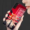 Чехол для телефона Аниме Человек-бензопила М-Макима для Samsung A25 A13 A33 5G A54 A36 A35 A56 A52 A14 Ударопрочная стеклянная крышка