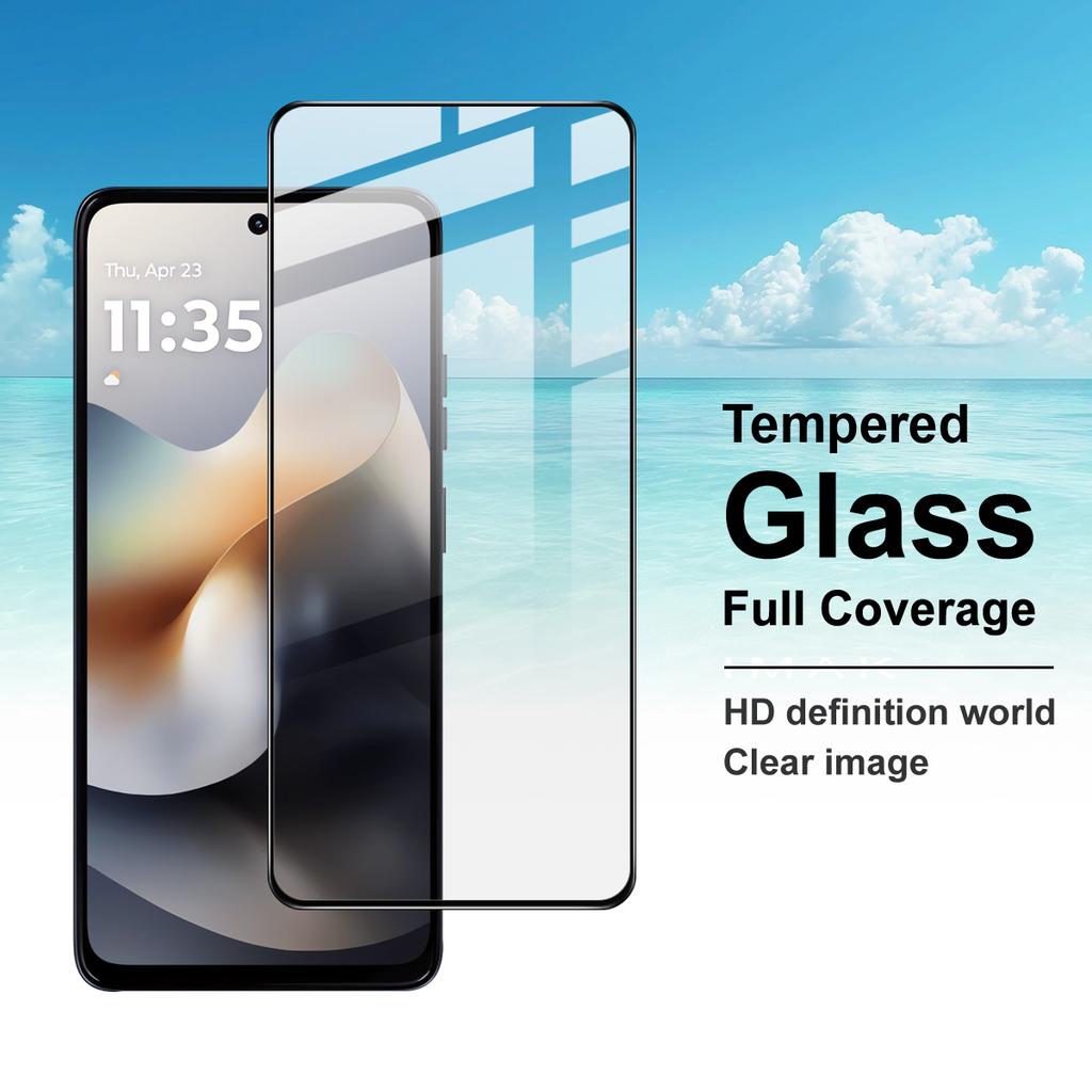 IMAK Pro+ Серия Для Motorola Moto G56 5G Закаленное Стекло Защита Полного Экрана Чувствительная на Ощупь Пленка