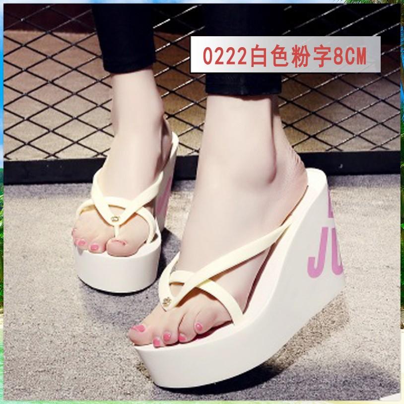 Летние красивые женские шлепанцы на платформе и очень высоком каблуке11 см пляжная обувь тапочки свадебные тапочки женская обувь роскошь