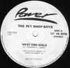 12-дюймовая пластинка PET SHOP BOYS West End Girls PXD023 Power Records 1984 Канада Танцевальная Электроника Б/у