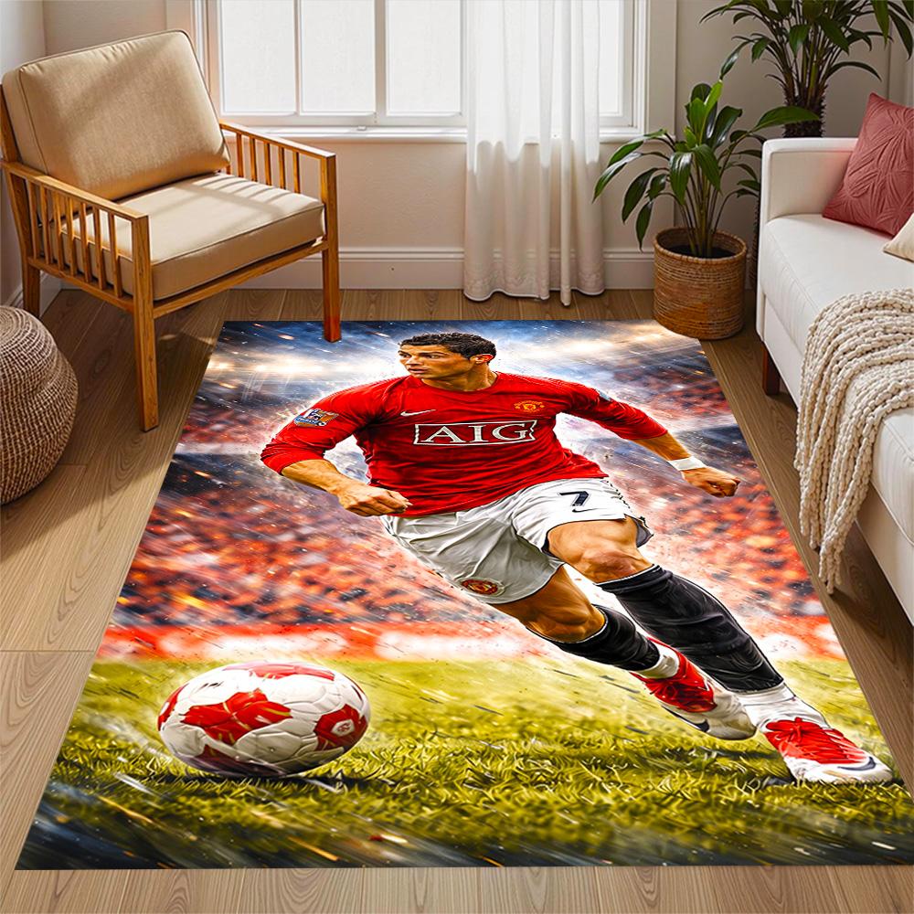 Man Star Action Floor Mat Suitable for Living Rooms Entryway Study room Outdoor Antislip Carpet Office home decor Perfect Birthday/Christmas Gift Idea