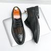 Новые весенне-осенние повседневные туфли от модного дизайнера с дышащей подошвой, модные мужские туфли-броги на шнуровке, деловая рабочая обувь для мужчин
