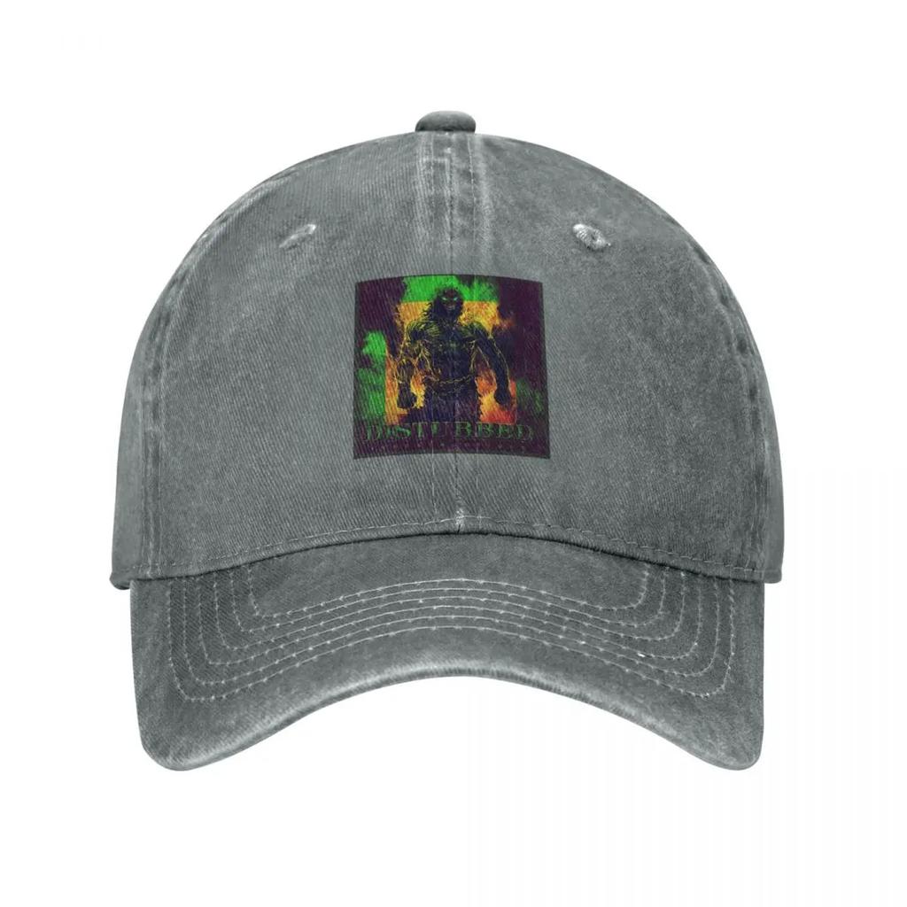 Disturbed Indestructible Baseball Cap Hat Unisex For The Sun summer hat Funny hats Beach Bag Caps For Women Unisexs