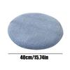 Круглая моющаяся сидушка из шерпы Мягкая многоразовая нескользящая подушка для сиденья Домашний повседневный декор для автомобильного сиденья Акцентные стулья Туалетные стулья
