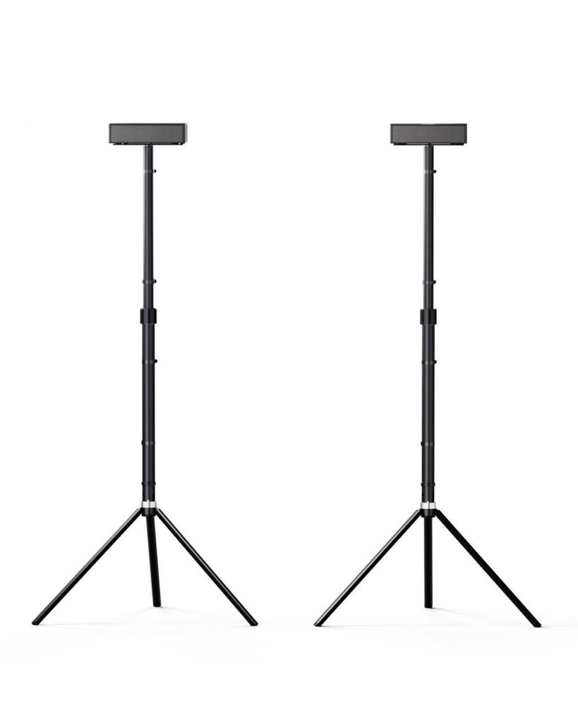 Ultimea Nova S80 5.1.2CH Soundbar with Speaker Stands Pair, Dolby Atmos, 520W Peak Power, 8' Wireless Subwoofers