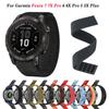 Нейлоновый ремешок на липучке для Garmin Fenix 6 6X Pro 5 5X Plus 7 7X Pro 3HR S62 S60 / Epix Gen 2 Ремешок 26мм 22мм Браслет Наручные ремешки