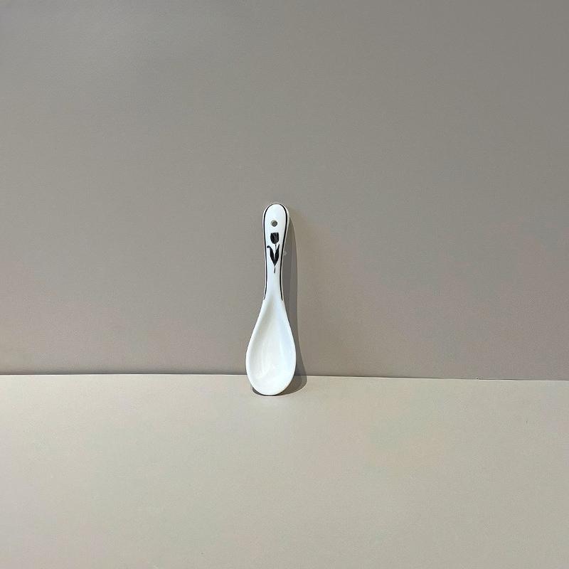 Винтажный керамический набор столовой посуды «Тюльпан» 2025 Новые ретро миски тарелки блюда столовая посуда