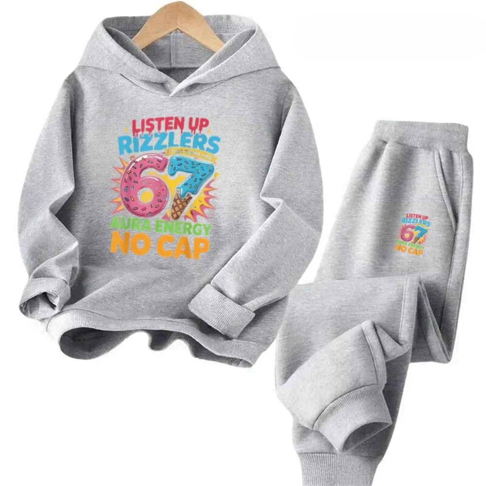 67 Offre Spéciale Tenue Pour Enfants 4-13Y 2 Pièces Dessin Animé Imprimé Coton Survêtement Remise Expédition Dans Le Monde Entie