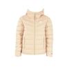 Женская куртка-пуховик с принтом логотипа Dh4073 206 бежевый Bpg