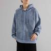 American Heavy Cotton Boys Zipper Cardigan Hooded Sweater Jacket Spring and Autumn Top