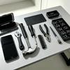 Multifunctional 17-Piece Carbon Steel Household Hardware Toolbox Tool Set Hand Tool Repair Kit Real Estate Gift