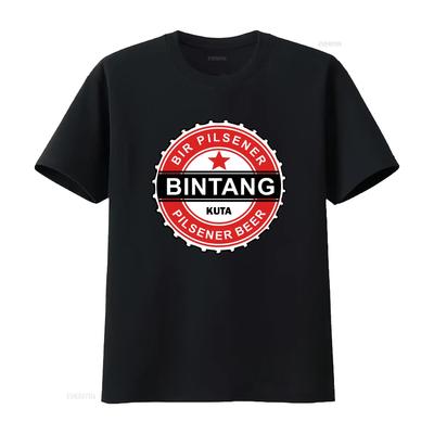 Винтажная футболка Bir Bintang Pilsener из Бали Идея для сувенира Поездка в Куту для мужчин женщин Пивные товары винтаж Стирка
