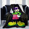 1pc, Cool Mickey Mouse Design Blanket - Seasonal Universal, Home Decoration, Throw Blanket, Soft Flannel Throw Blanket, Living Room, Travel,