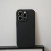 Роскошный Матовый Силиконовый Мягкий Чехол Для iPhone 16e 16 15 14 13 Pro Max Plus Mini Прозрачный Ультратонкий Корпус Сплошной Черный Задний Чехол