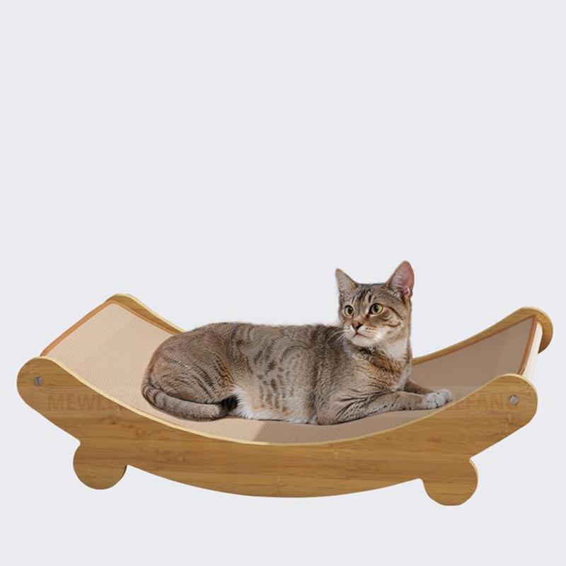 Кошачье кресло-шезлонг, очень большое гнездо для кошек, сизалевая кровать, которая не роняет крошки, всесезонная доска для царапания кошек, гнездо для кошек, диван для домашних животных