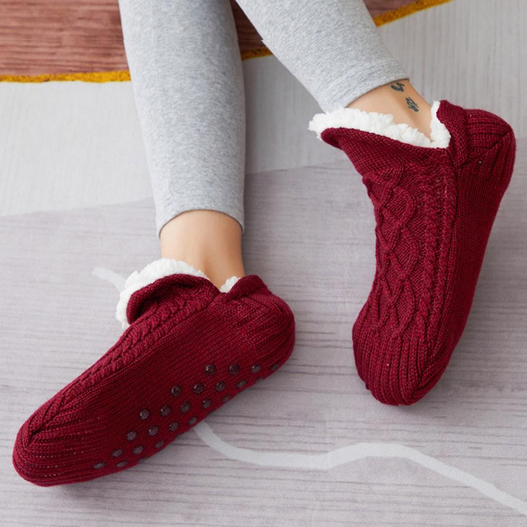 Новые тканые и бархатные домашние носки, тапочки «Прощай, онемение, боль и отек», бархатные домашние носки, тапочки