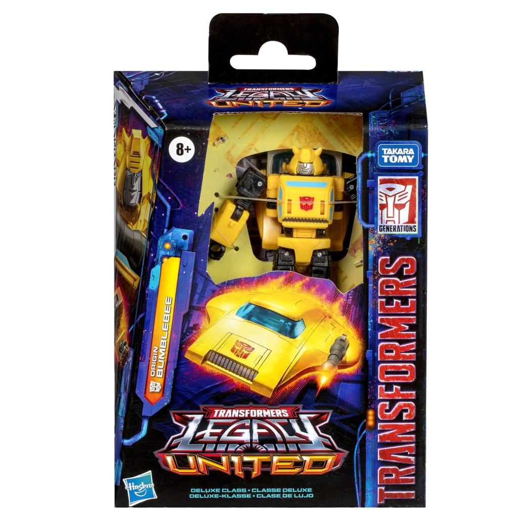 Transformers Legacy Deluxe Class Origins Bumblebee Transformation Фигурка 5.5" 8+