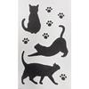 Oonao Shoji Paper Stickers, Cat, 2 Sheets