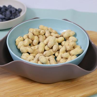 1 шт. Миски для закусок Двухслойная миска для попкорна с местом для хранения Миска для фисташек с местом для хранения Круглая тарелка для закусок Посуда для улицы