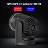 12v Car Interior Heater Portable Defroster, 12V Compact Electric Heating Fan for Auto Windshield Defogging, Desktop Space with Adjustable Air
