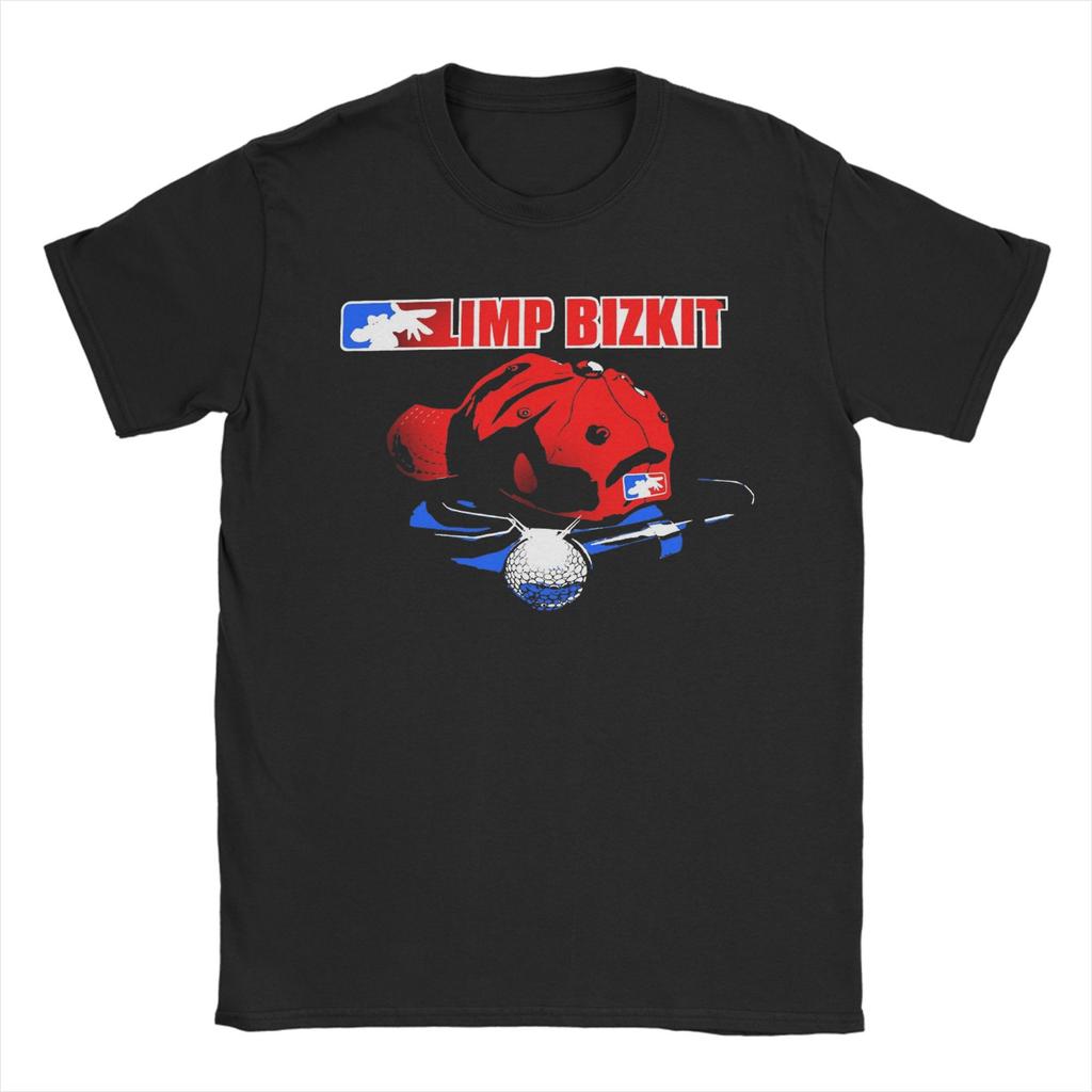 Limp Bizkit Band T Shirt Men Pure Cotton Novelty T-Shirts O Neck  Tees Short Sleeve Clothing Graphic