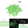 40 PCS Light Stick Clip on Holder Fit Rod Tip Night Fishing Fluorescent Glow Sticks (M)