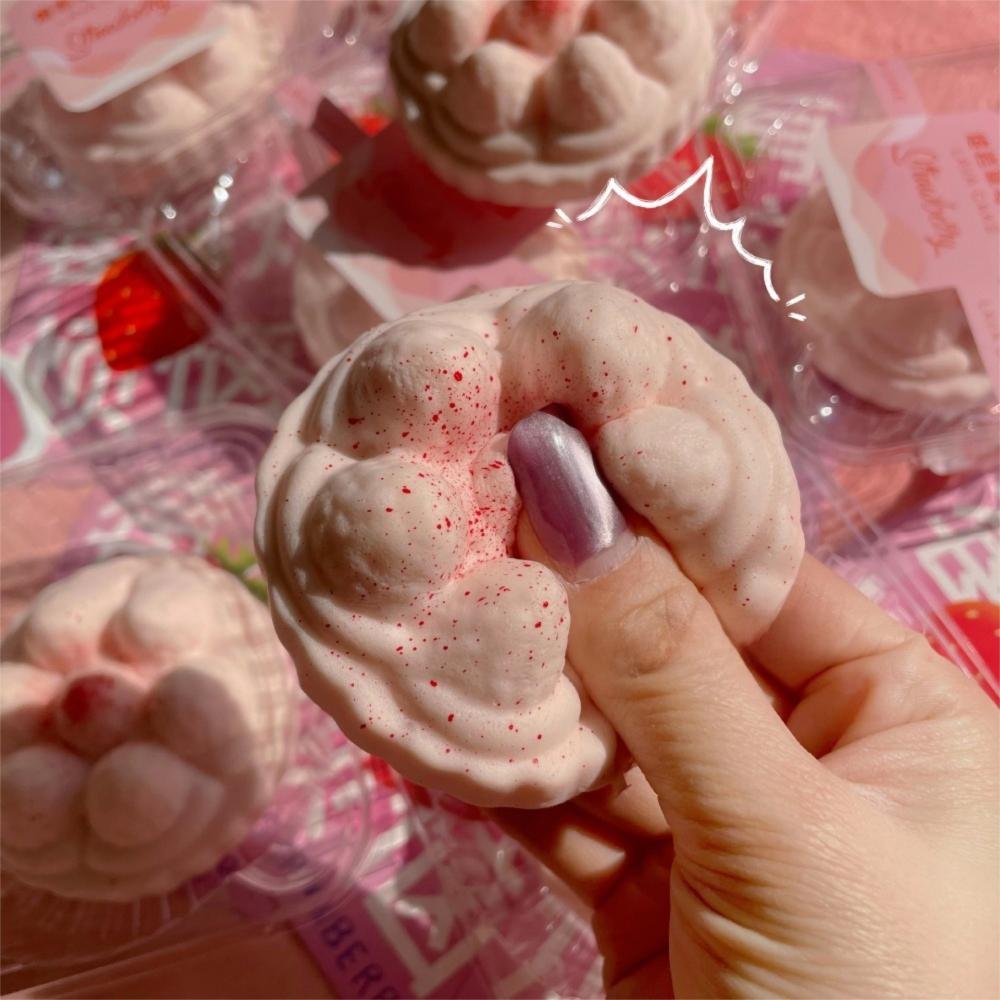 Soft Sensory Fidget Toys Snow Top Lava Cake Stress Relief Toys Gifts for Kids Adults